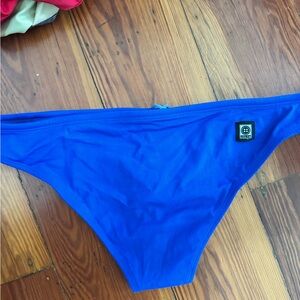 Jolyn Clothing Blue Bikini Bottom